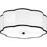 7_Quoizel Mabry 16" Wide Matte Black Ceiling Light more views