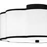 Quoizel Mabry 16" Wide Matte Black Ceiling Light in scene