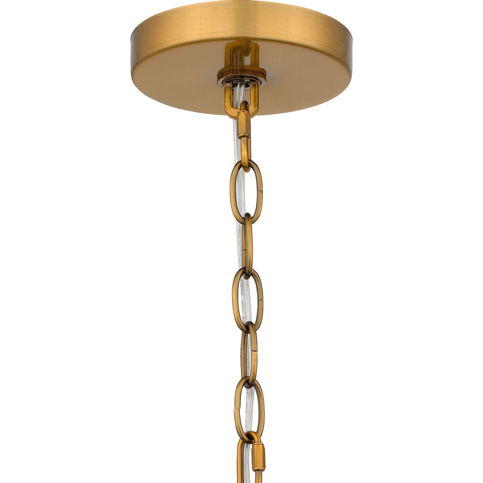 Quoizel Malia 20" Wide Brushed Gold Pendant Light