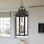 2_Quoizel Manning 10 1/2"W Western Bronze 3-Light Mini Pendant