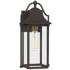 Quoizel Manning 14 3/4" High Western Bronze Outdoor Lantern Wall Light
