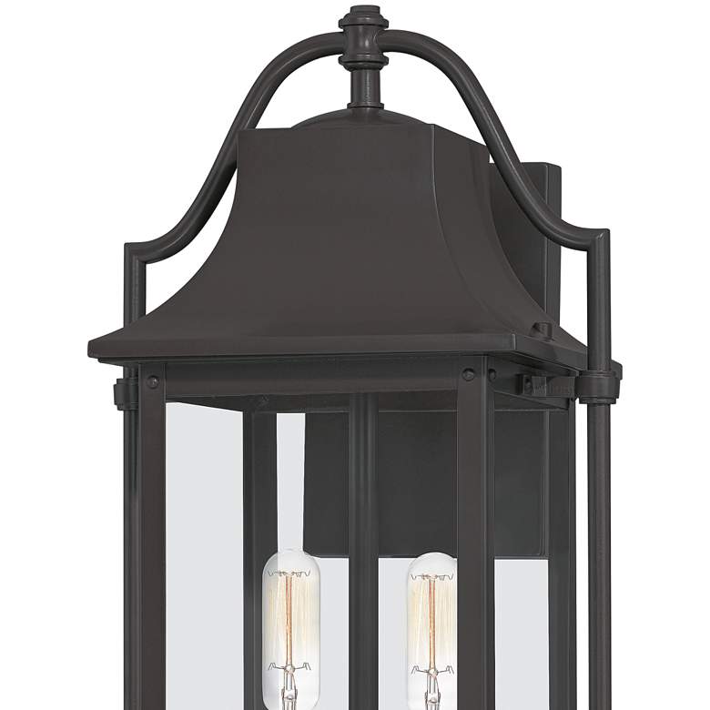 Image 3 Quoizel Manning 18 1/2"H Western Bronze Outdoor Wall Light more views