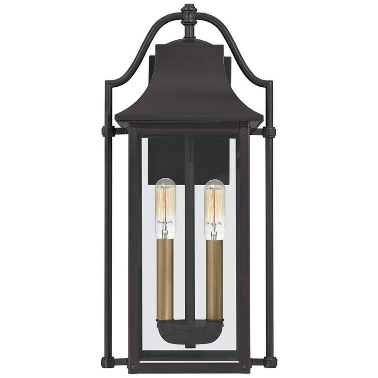 Image 5 Quoizel Manning 18 1/2"H Western Bronze Outdoor Wall Light more views