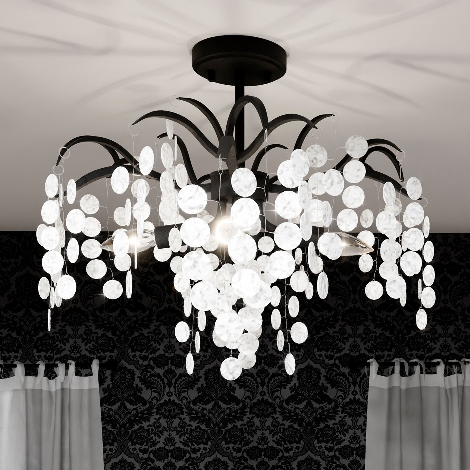 Quoizel Maple Black Collection