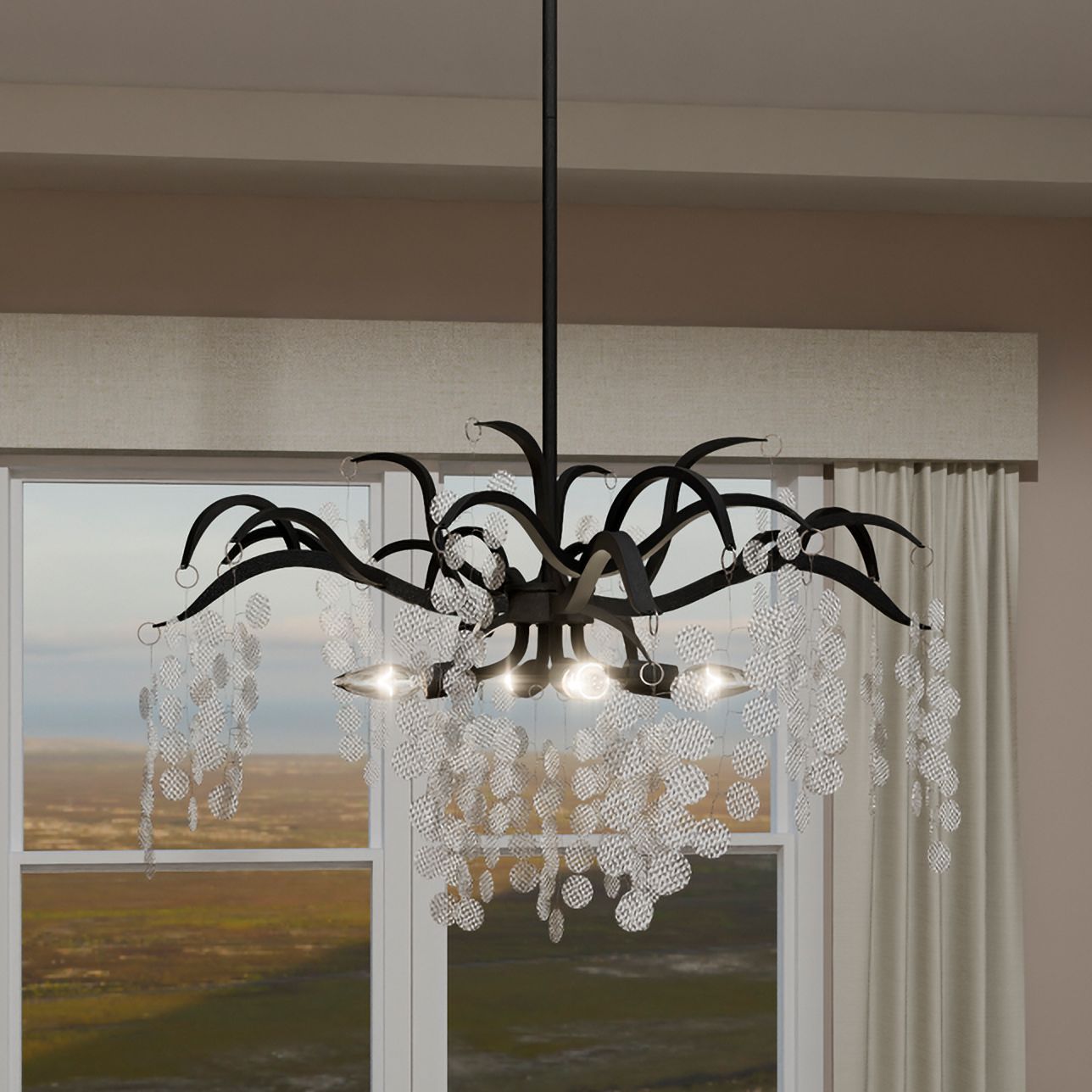 Quoizel Maple Black Collection