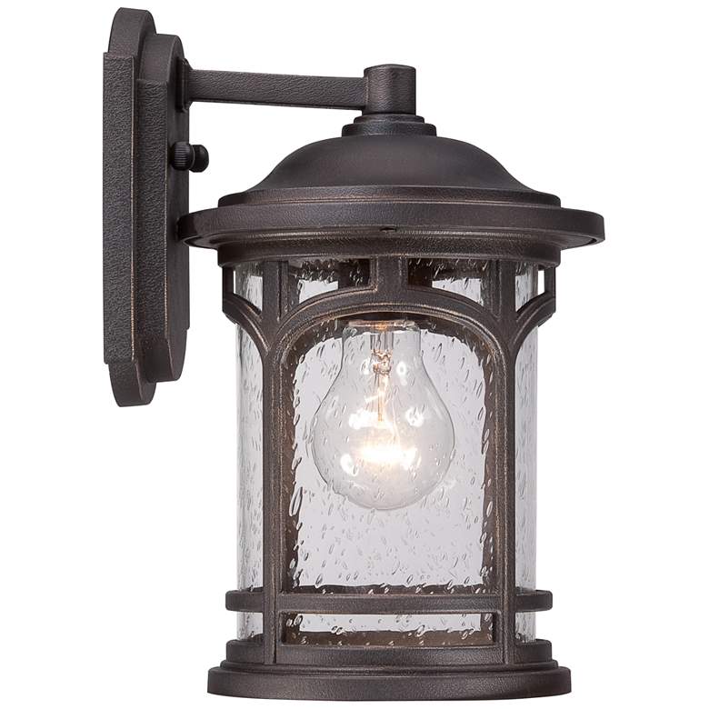 Quoizel Marblehead 11&quot;H Palladian Bronze Outdoor Wall Light more views