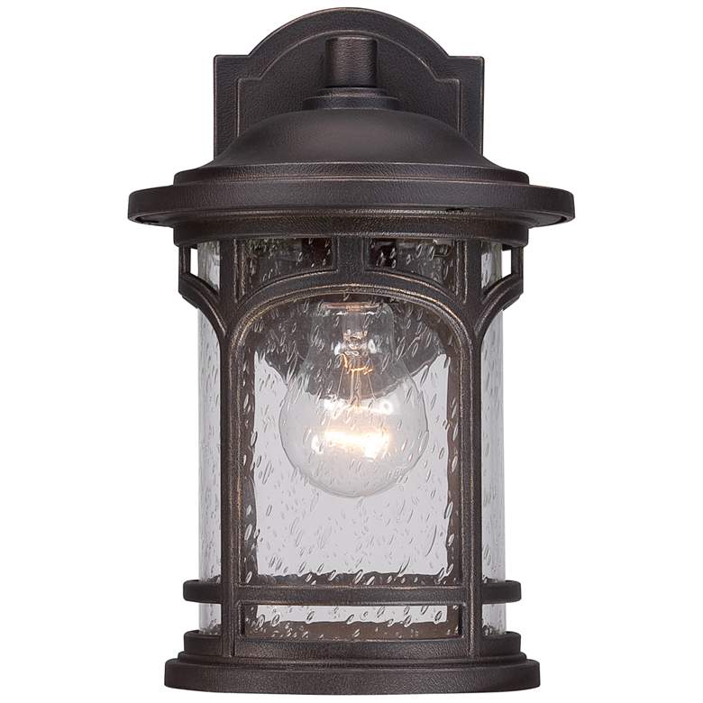 Image 5 Quoizel Marblehead 11"H Palladian Bronze Outdoor Wall Light more views