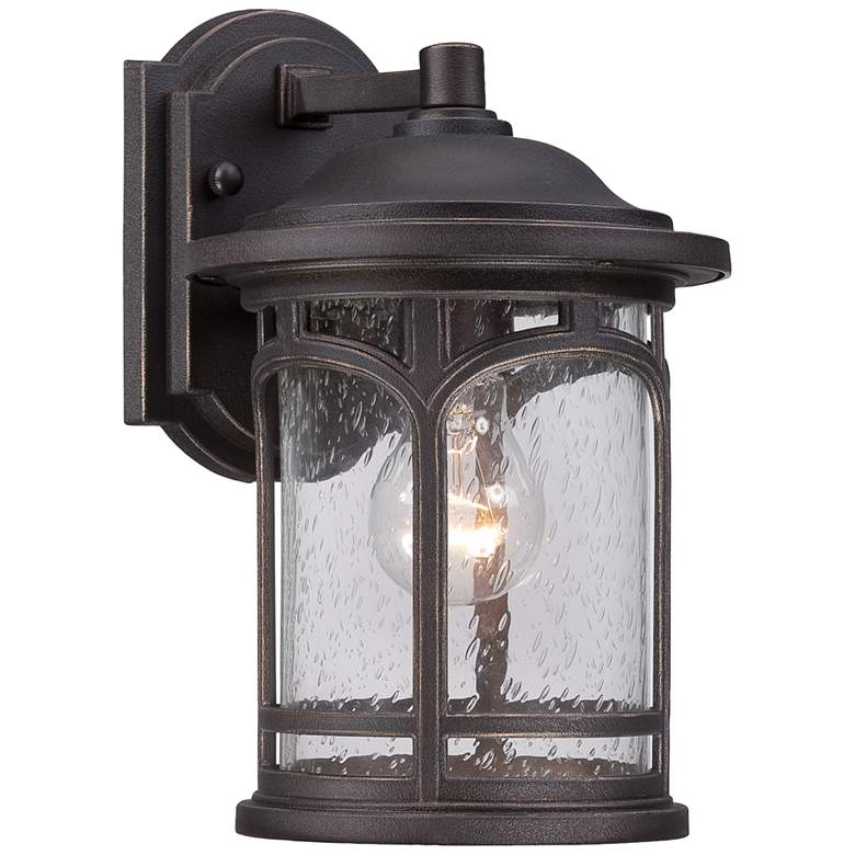 Image 6 Quoizel Marblehead 11"H Palladian Bronze Outdoor Wall Light more views