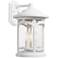 Quoizel Marblehead 14 1/2"H White Lustre Outdoor Wall Light