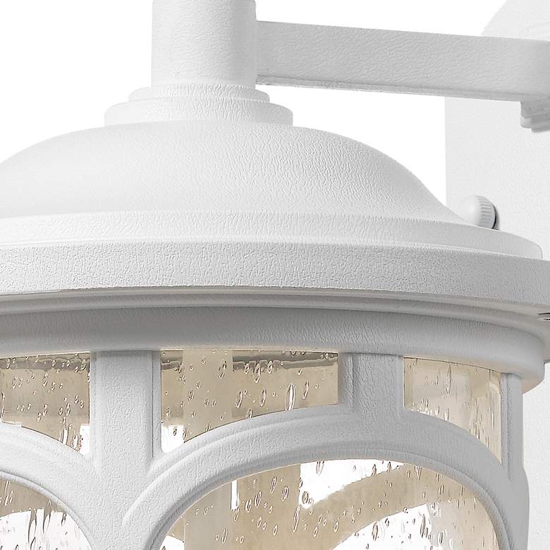 Image 4 Quoizel Marblehead 17 3/4"H White Lustre Outdoor Wall Light more views