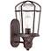 Quoizel Marine 15" High Bronze Outdoor Wall Light