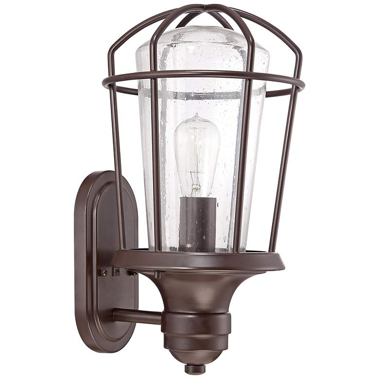 Image 1 Quoizel Marine 17 1/2" High Bronze Outdoor Wall Light