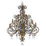 Quoizel Marquette 48 1/2" Wide 20-Light Tiered Scroll Large Chandelier