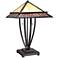 Quoizel Mason Tiffany Mission Style Table Lamp