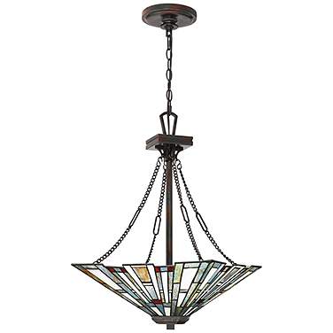 Quoizel Maybeck 17" Wide Valiant Bronze Pendant Light