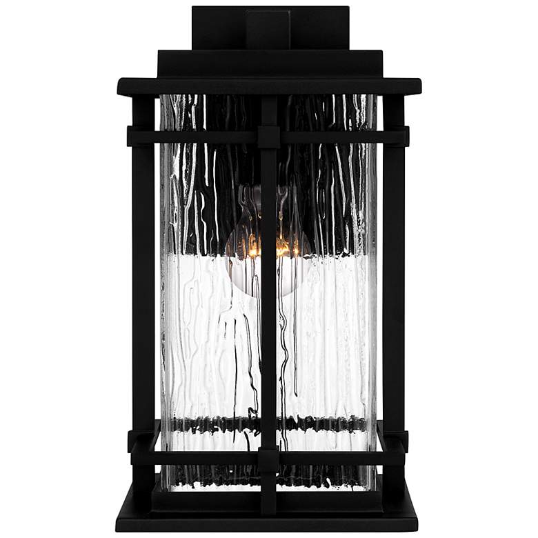 Image 2 Quoizel McAlister 14" High Earth Black Outdoor Wall Light more views