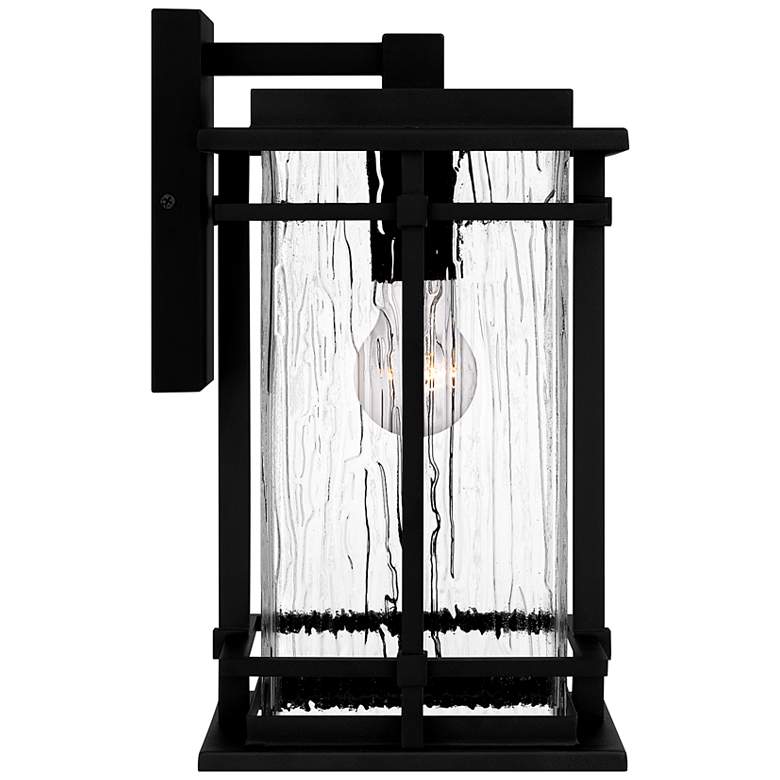 Image 3 Quoizel McAlister 14" High Earth Black Outdoor Wall Light more views