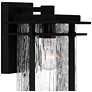 Quoizel McAlister 14" High Earth Black Outdoor Wall Light