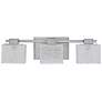 Quoizel Melody 24" Wide Nickel 3-Light Bath Fixture