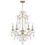 2_Quoizel Merida 28" Wide Vintage Gold 5-Light Chandelier