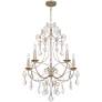 7_Quoizel Merida 28" Wide Vintage Gold 5-Light Chandelier more views