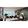 4_Quoizel Miccio 38"W Bronze Gold 6-Light Island Chandelier more views