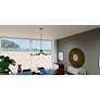 7_Quoizel Miccio 38"W Bronze Gold 6-Light Island Chandelier more views