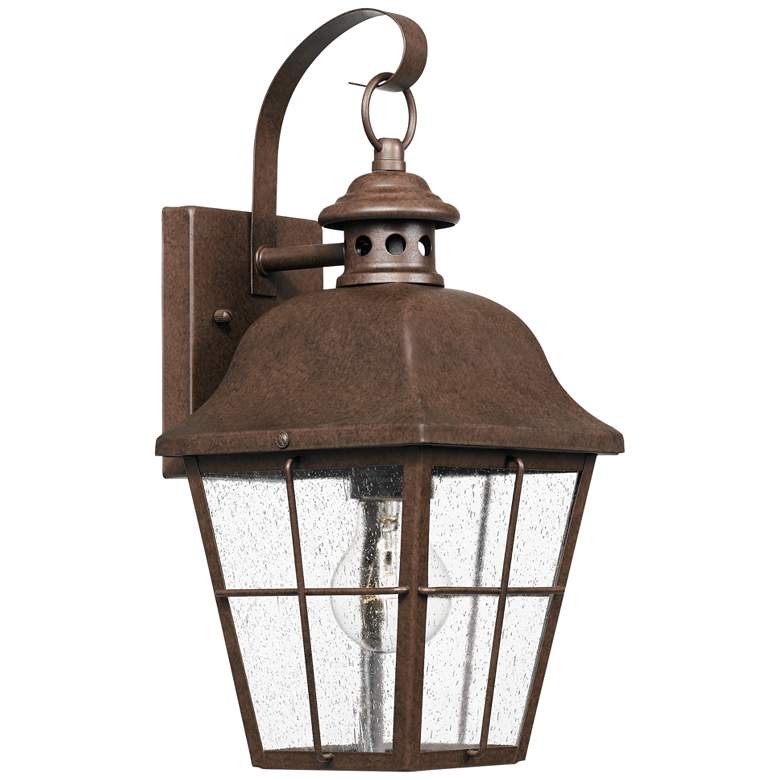 Image 1 Quoizel Millhouse 15 1/2"H Copper Bronze Outdoor Wall Light