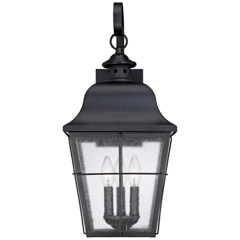 Image 3 Quoizel Millhouse 22 inch High Black Outdoor Wall Light more views