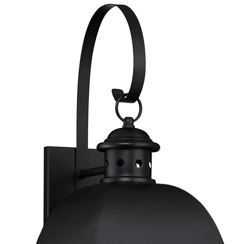 Image 2 Quoizel Millhouse 27 1/4 inch High Mystic Black 4-Light Outdoor Wall Light more views