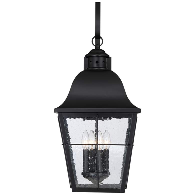 Image 5 Quoizel Millhouse 27 1/4" High Mystic Black 4-Light Outdoor Wall Light more views