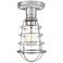 Quoizel Mixon 5 1/2" Wide Brushed Nickel Ceiling Light