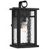 Quoizel Moira 17 1/2" High Earth Black Outdoor Wall Light