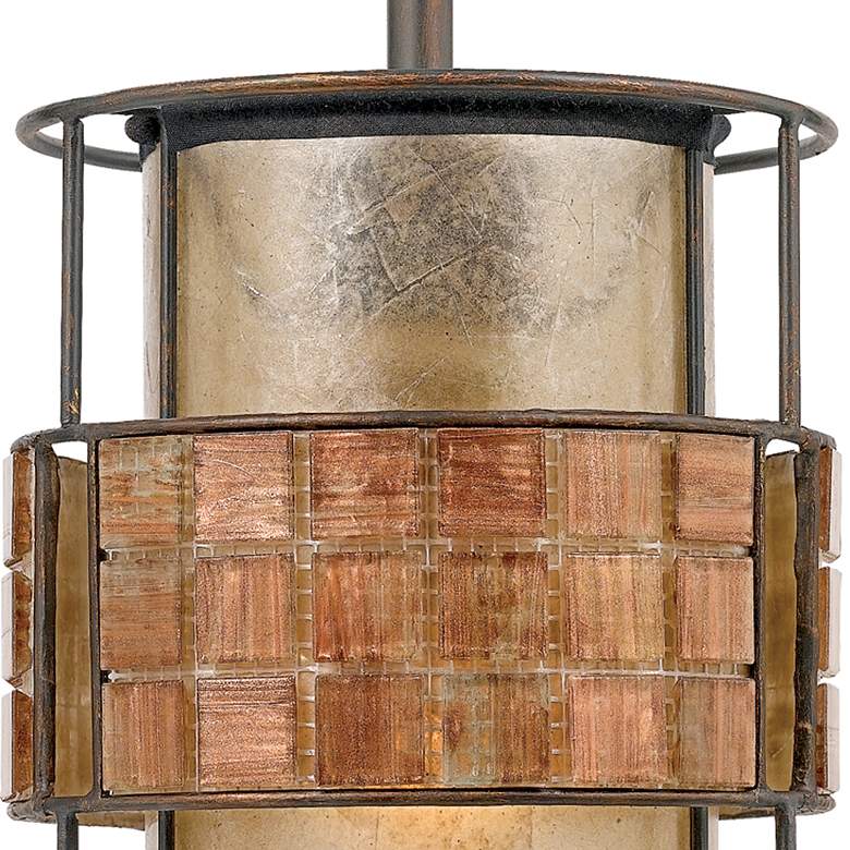 Image 6 Quoizel Naturals 6" Wide Mica Mosaic Shade Mini Pendant Light more views