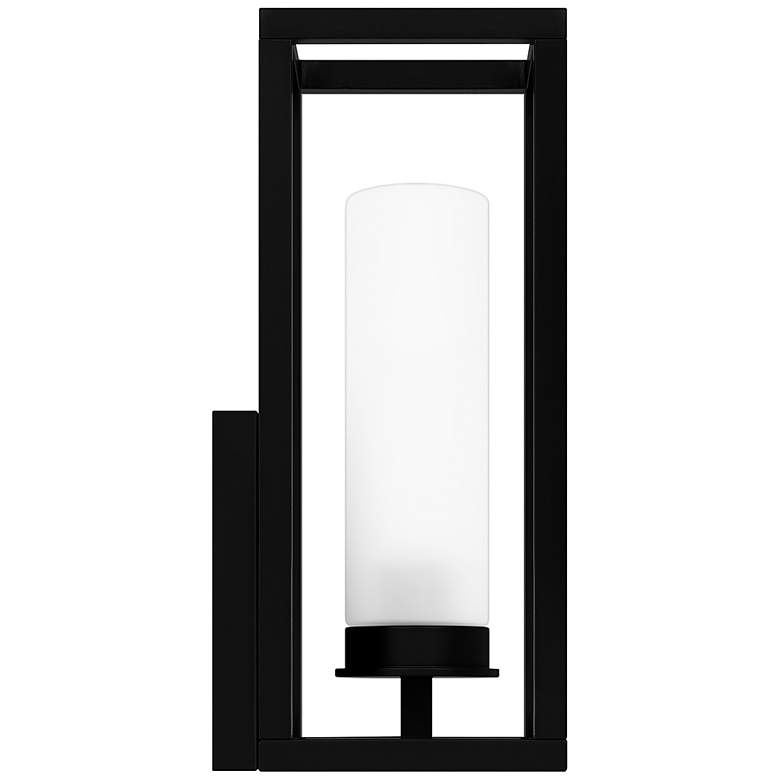 Image 5 Quoizel Neville 12 3/4 inch High Matte Black Outdoor Wall Light more views