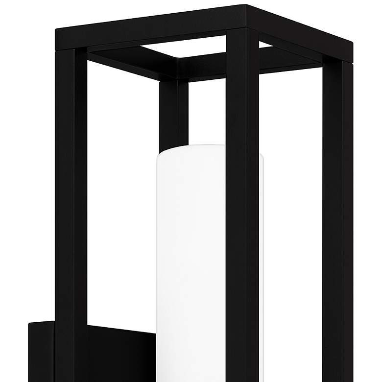 Image 6 Quoizel Neville 12 3/4 inch High Matte Black Outdoor Wall Light more views