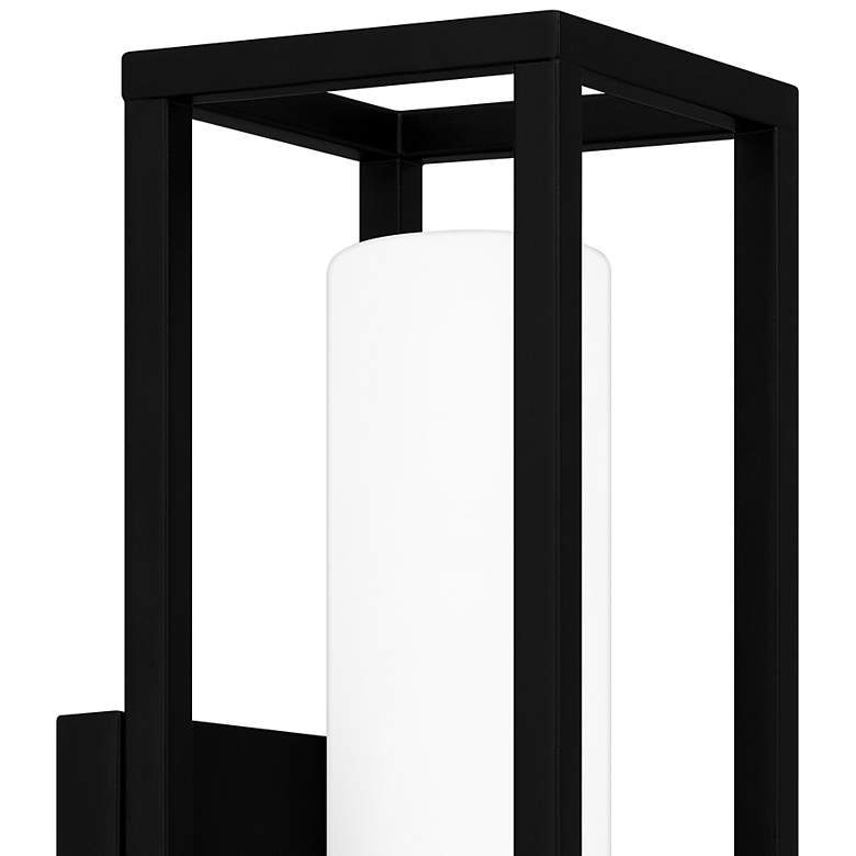 Image 6 Quoizel Neville 15 inch High Matte Black Outdoor Wall Light more views