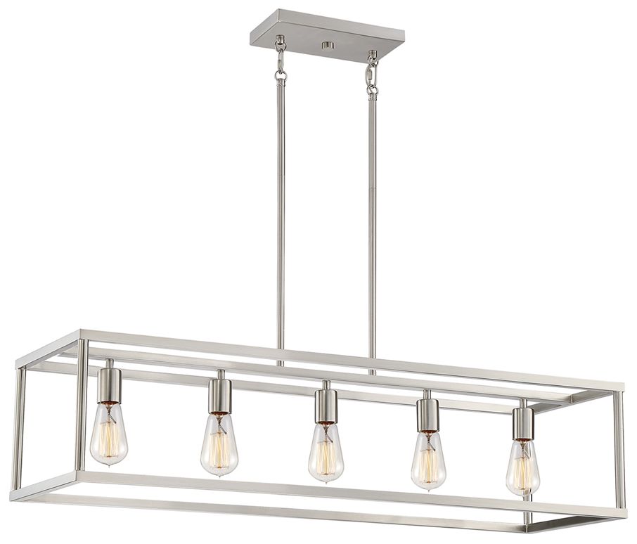 Quoizel New Harbor Brushed Nickel Collection