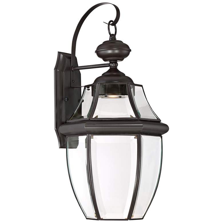 Image 1 Quoizel Newberry LED 20" High Bronze Outdoor Wall Light