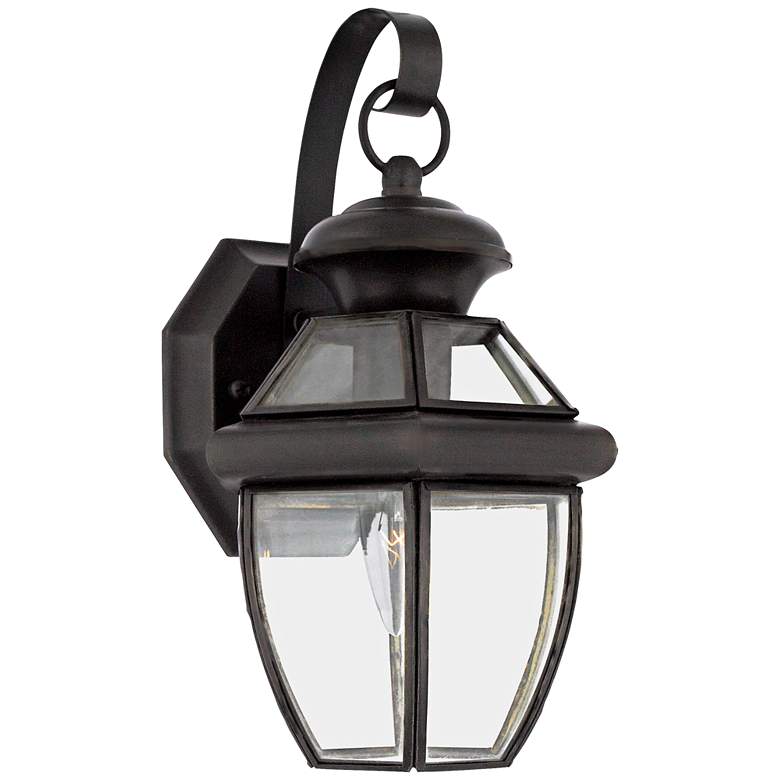 Image 1 Quoizel Newbury 12 1/2 inch High Small Outdoor Wall Light
