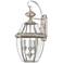 Quoizel Newbury 22 1/2" High Pewter Outdoor Lantern Wall Light