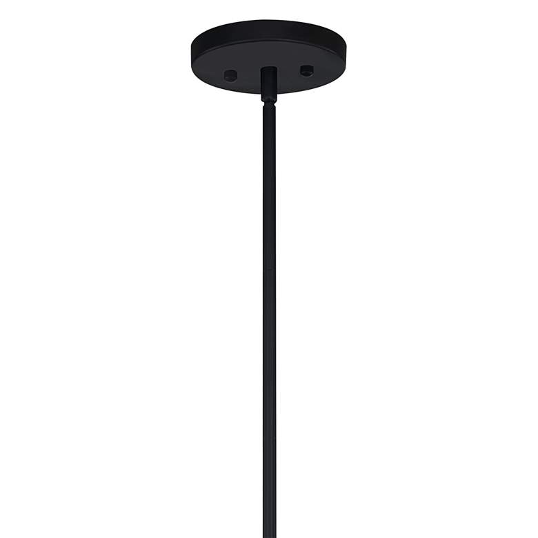 Image 4 Quoizel Newcastle 23 1/2" Wide Matte Black 4-Light Pendant more views