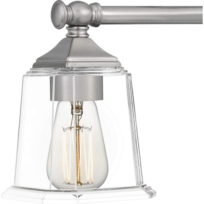 Image 6 Quoizel Nicholas 10" High Brushed Nickel 2-Light Wall Sconce more views