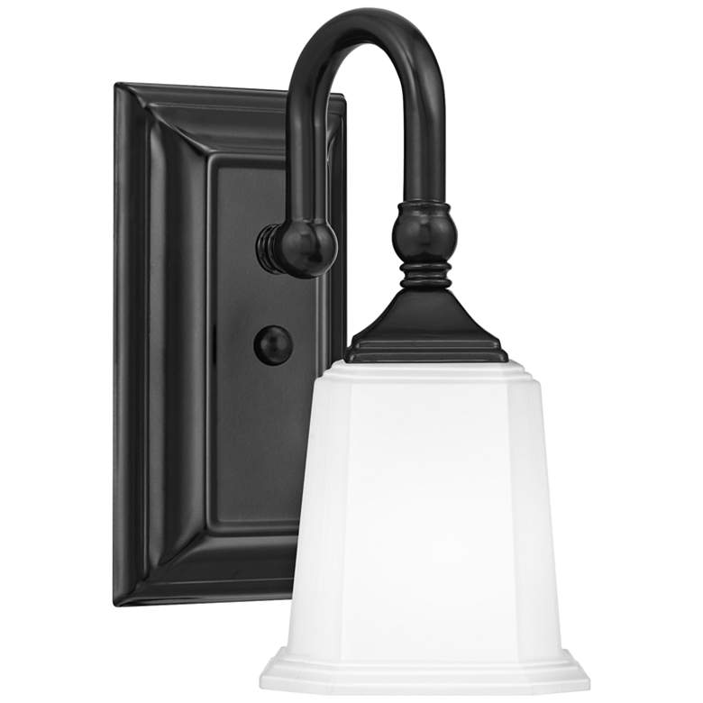 Image 2 Quoizel Nicholas 10 inch High Earth Black Wall Sconce more views