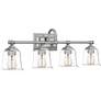 4_Quoizel Nicholas 30 1/2" Wide Brushed Nickel 4-Light Bath Light more views