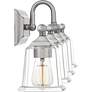 5_Quoizel Nicholas 30 1/2" Wide Brushed Nickel 4-Light Bath Light more views
