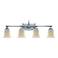 Quoizel Nicholas 30 1/2" Wide Polished Chrome 4-Light Bath Light