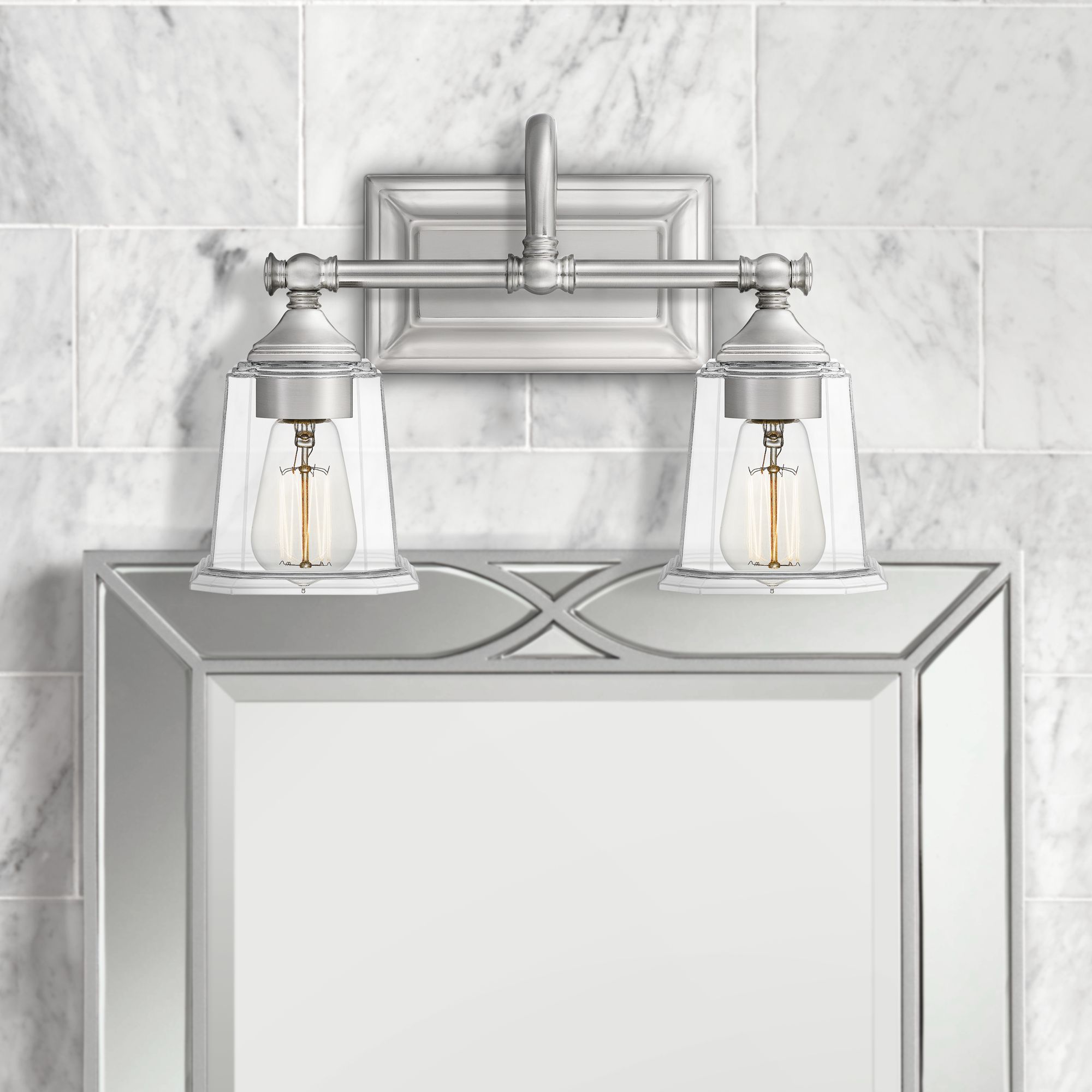 Quoizel Nicholas Brushed Nickel Collection