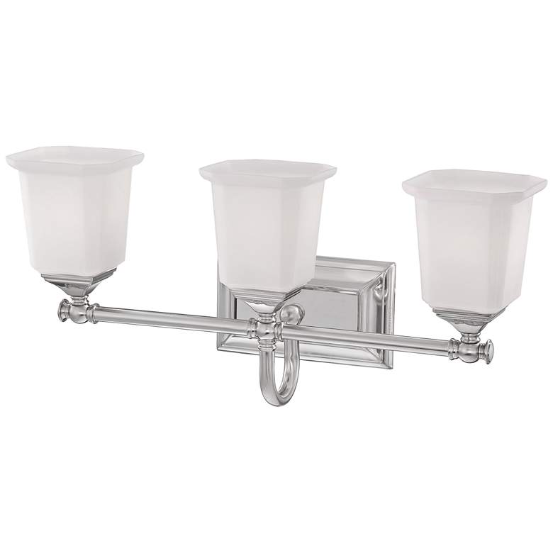 Image 2 Quoizel Nicholas Collection 22" Wide Brushed Nickel Bathroom Light more views