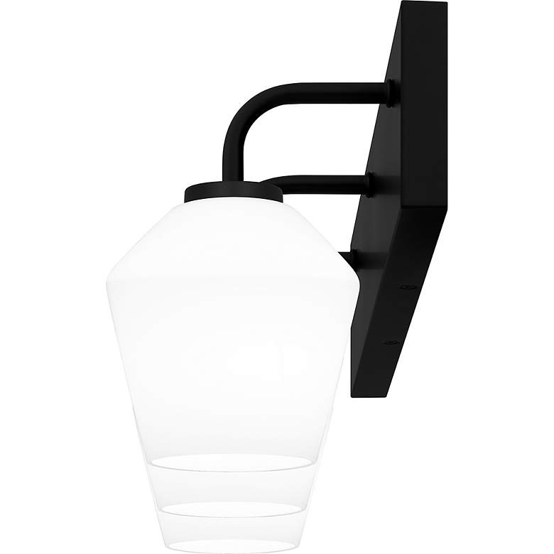 Image 6 Quoizel Nielson 21 1/4" Wide Matte Black 3-Light Bath Light more views